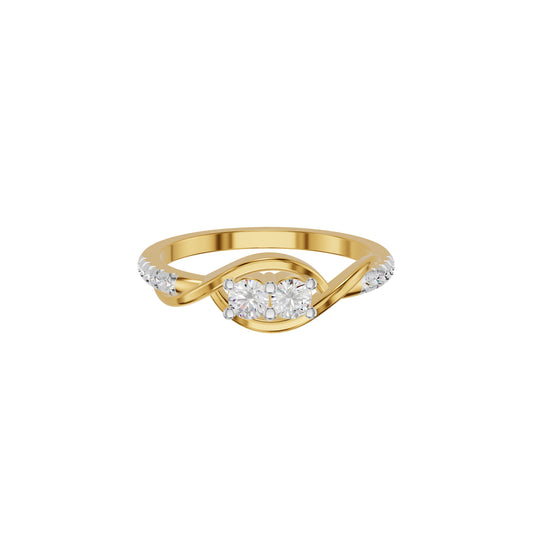 DLR002349 18 KT / Yellow Gold / 18