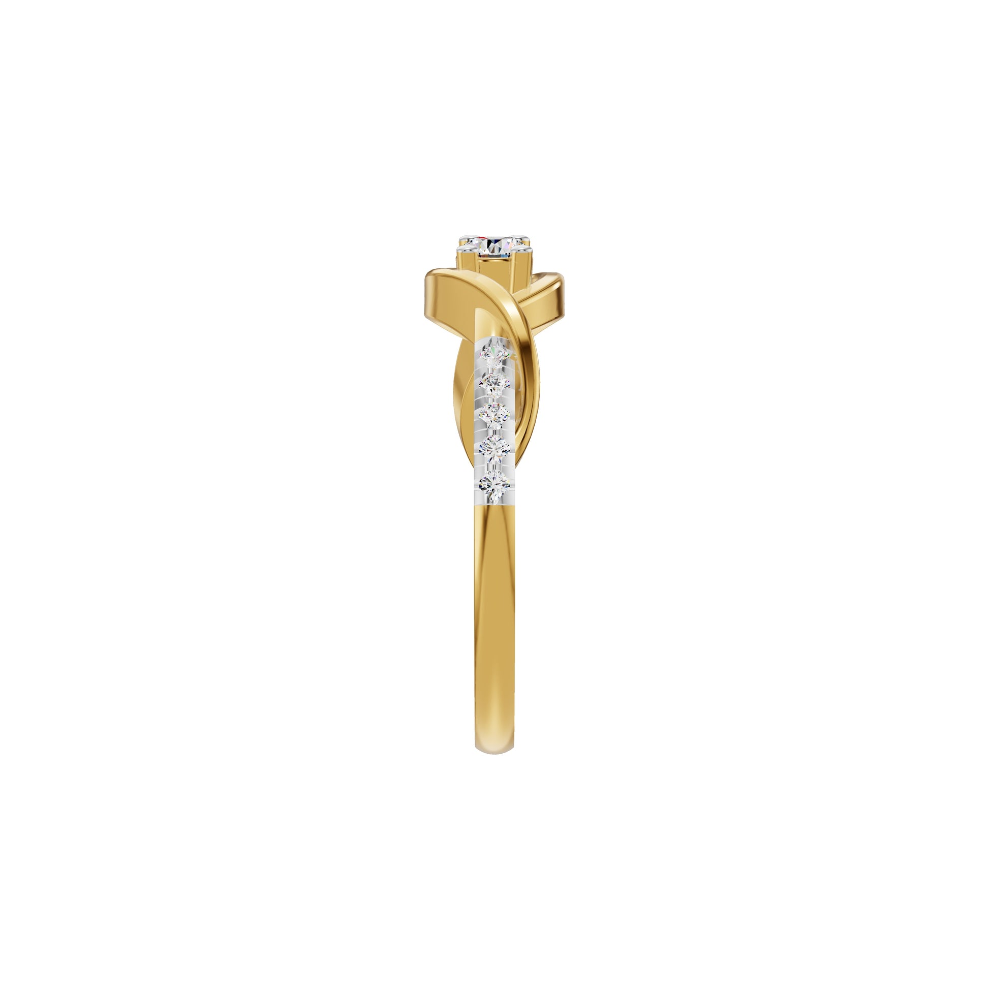 DLR002349 18 KT / Yellow Gold / 18