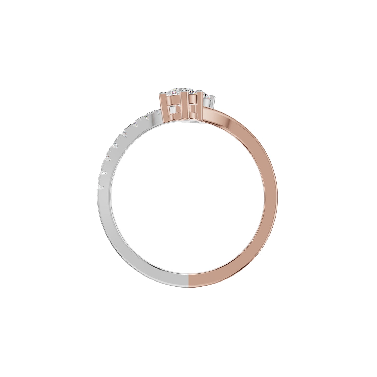 DLR002350 18 KT / White Gold / 18
