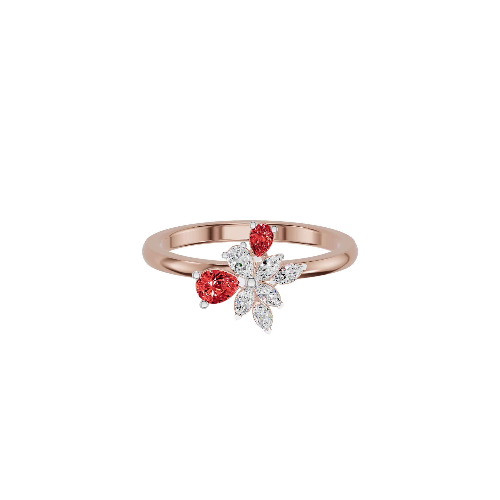 DLR002352 18 KT / Rose Gold / 18