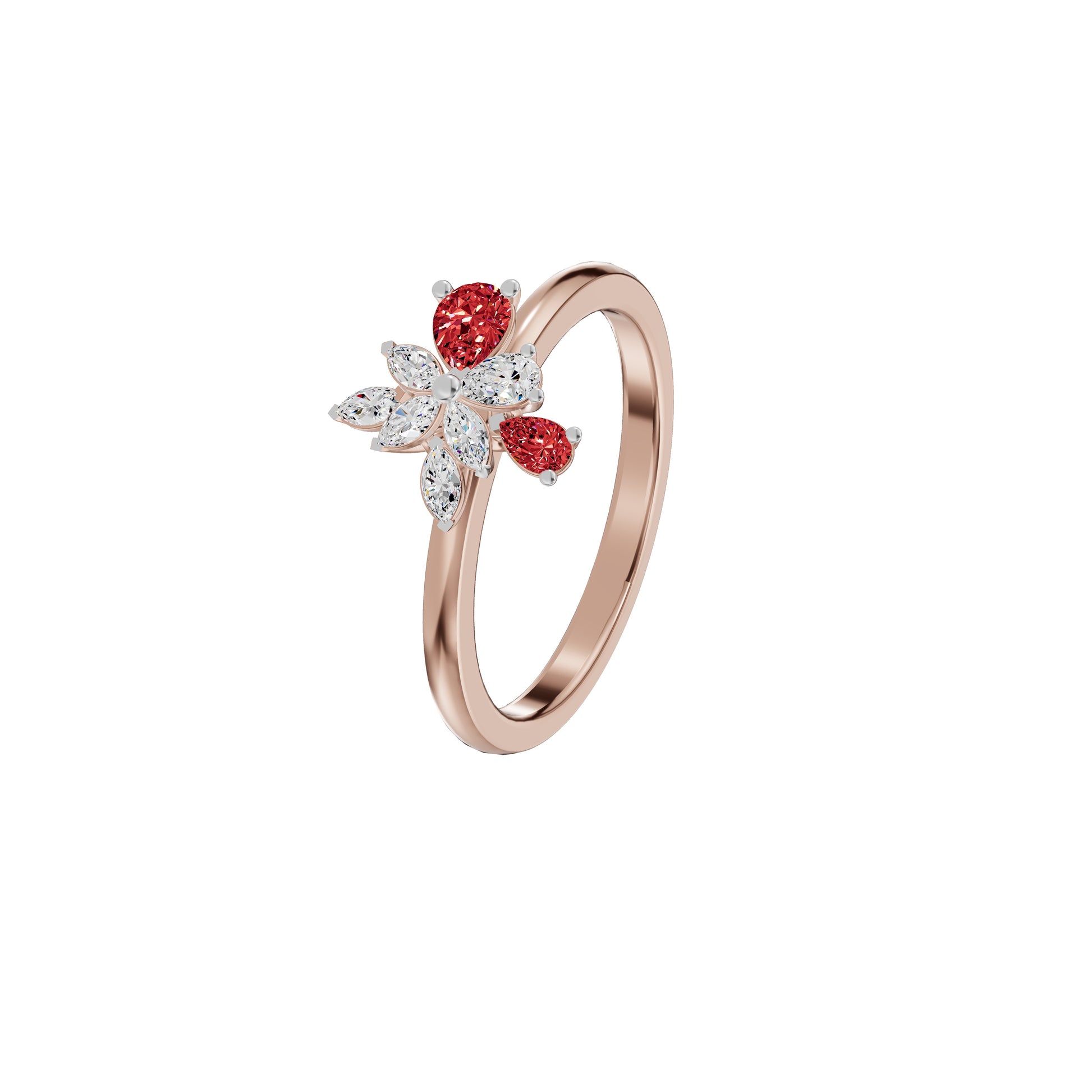 DLR002352 18 KT / Rose Gold / 18
