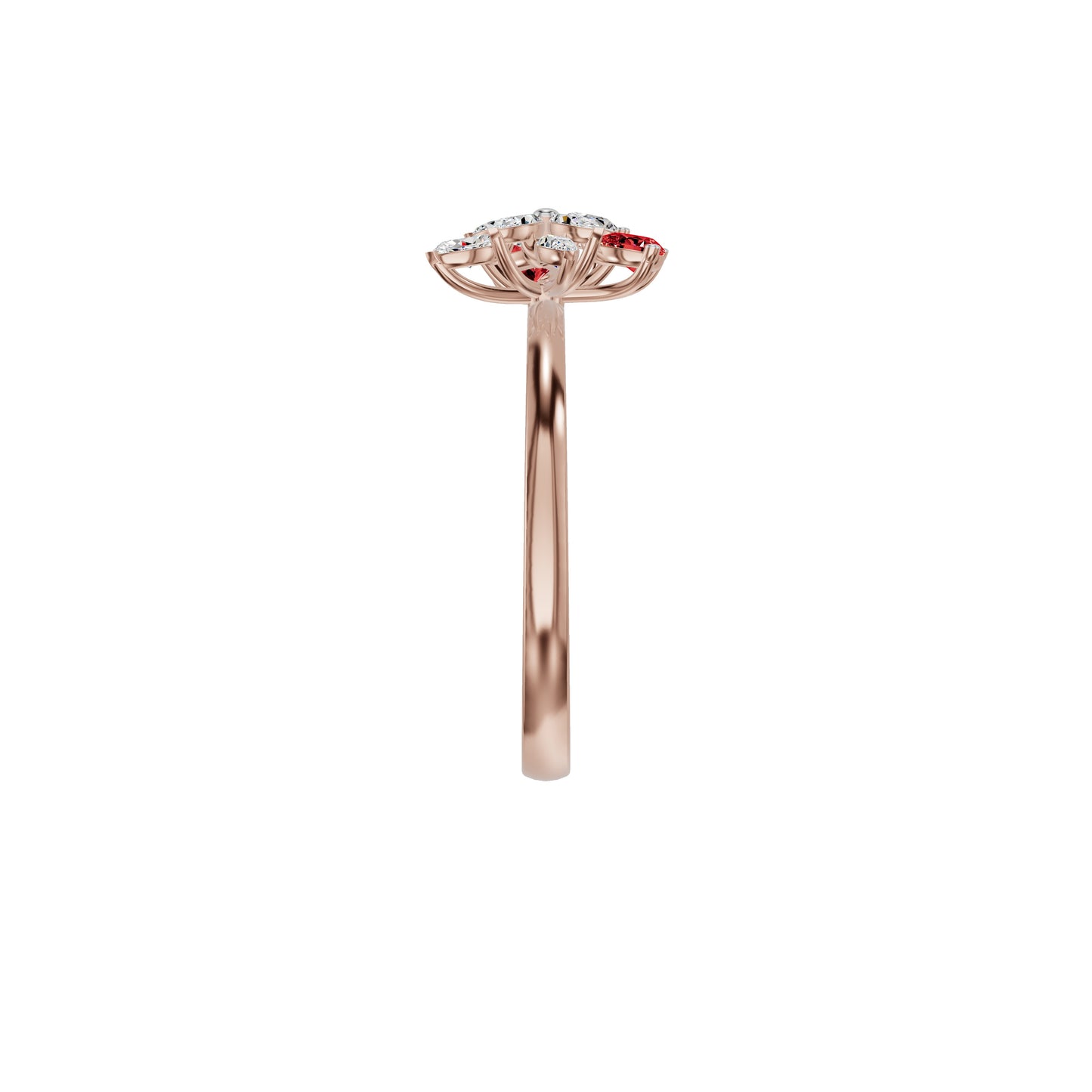 DLR002352 18 KT / Rose Gold / 18