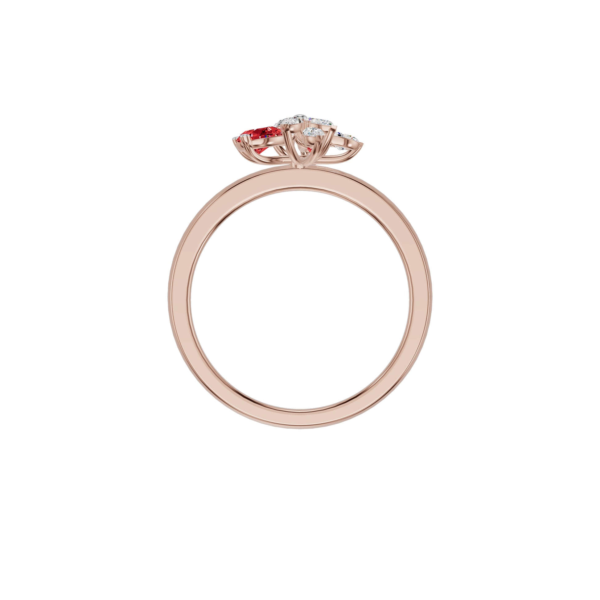 DLR002352 18 KT / Rose Gold / 18
