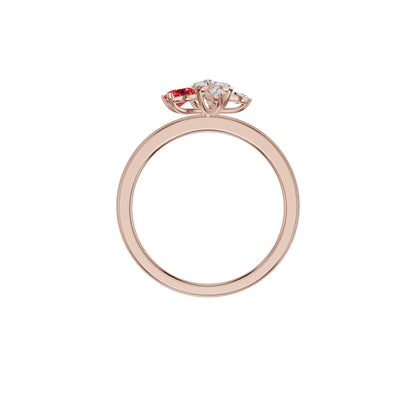 DLR002352 18 KT / Rose Gold / 18