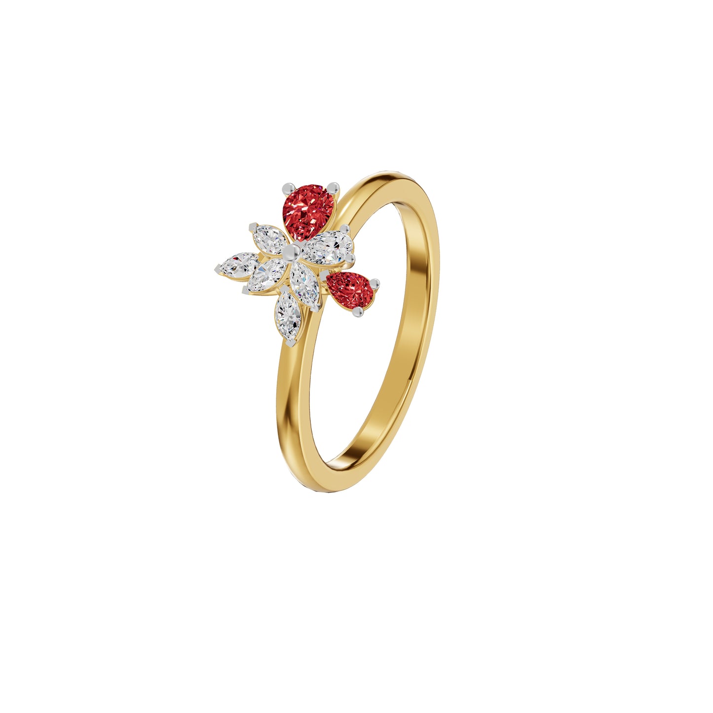 DLR002352 18 KT / Yellow Gold / 18
