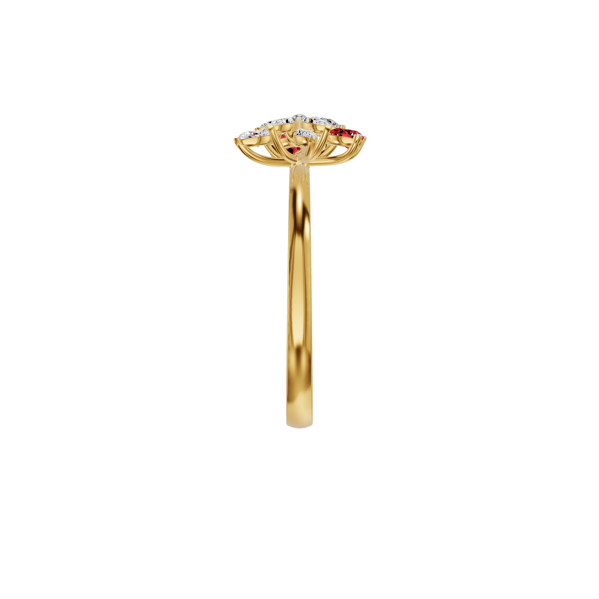 DLR002352 18 KT / Yellow Gold / 18
