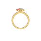DLR002352 18 KT / Yellow Gold / 18