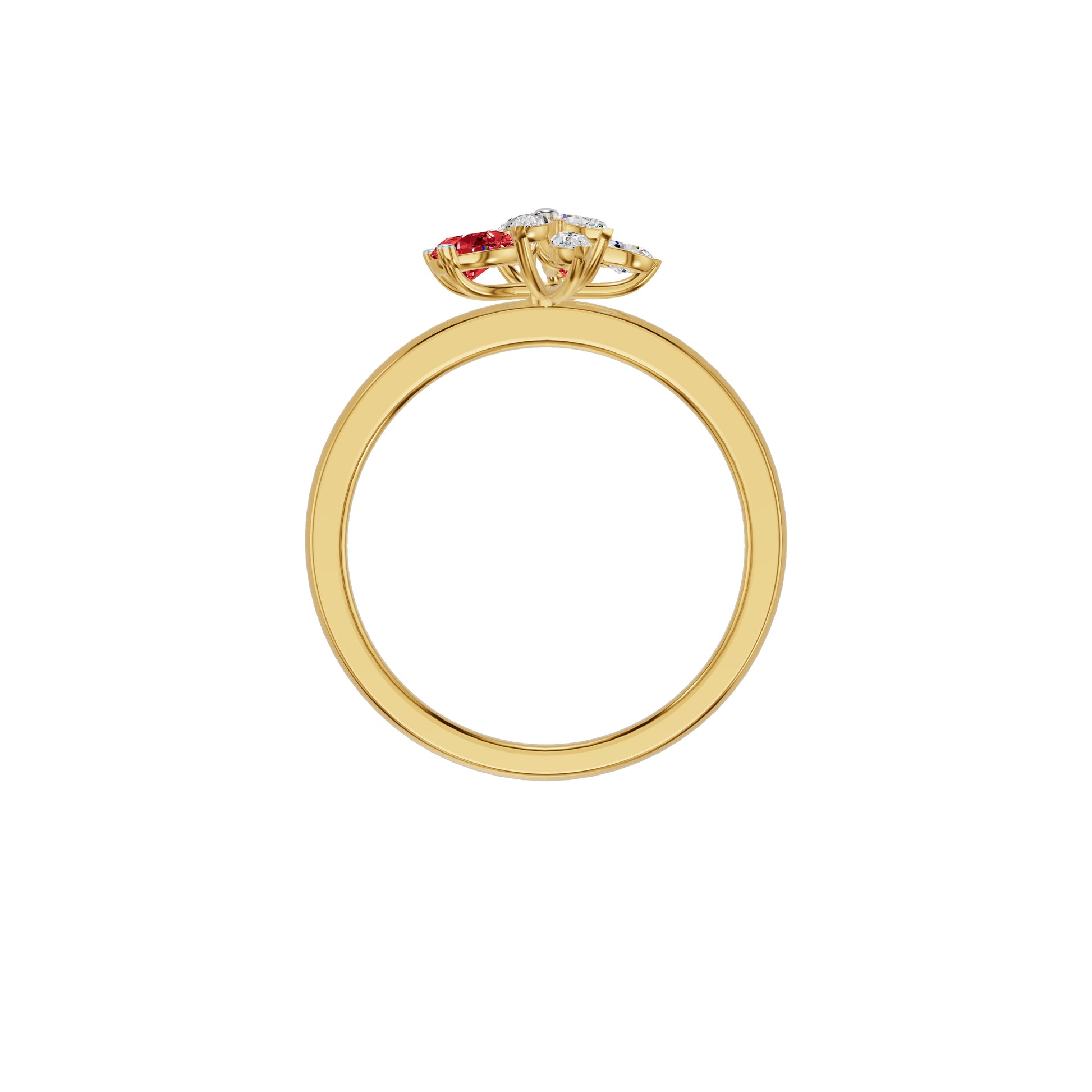 DLR002352 18 KT / Yellow Gold / 18