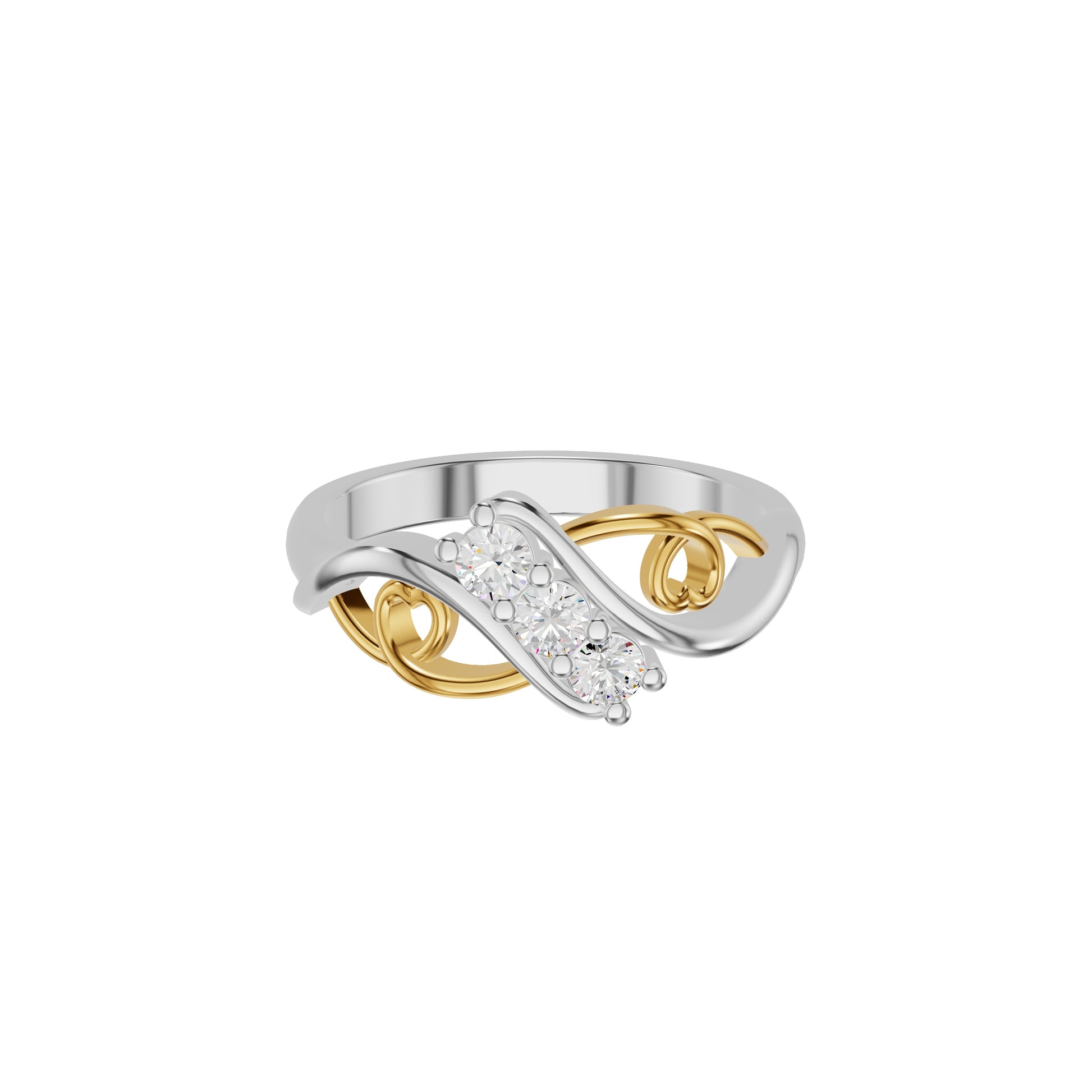 DLR002353 18 KT / White Gold / 18