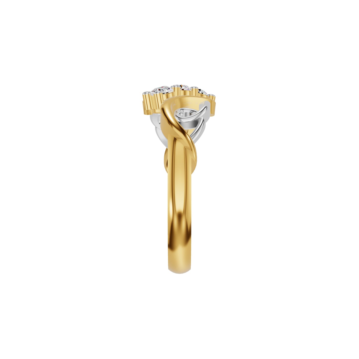 DLR002353 18 KT / Yellow Gold / 18