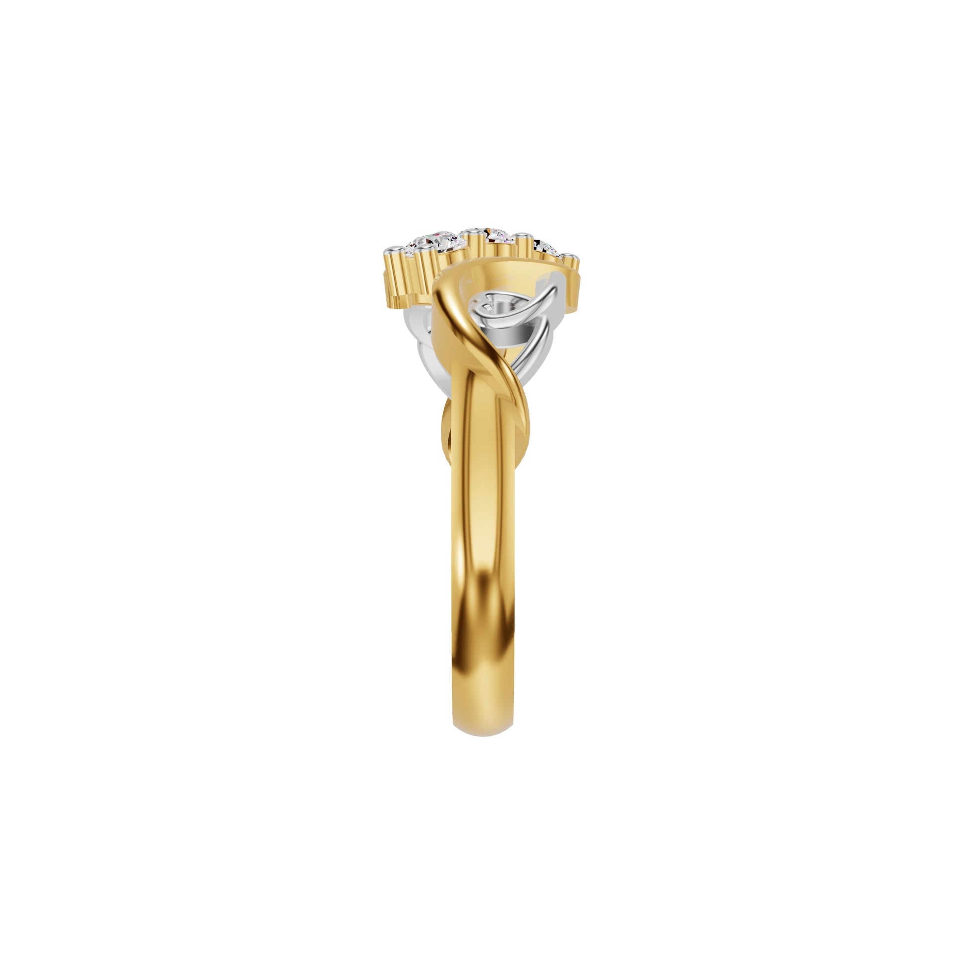 DLR002353 18 KT / Yellow Gold / 18