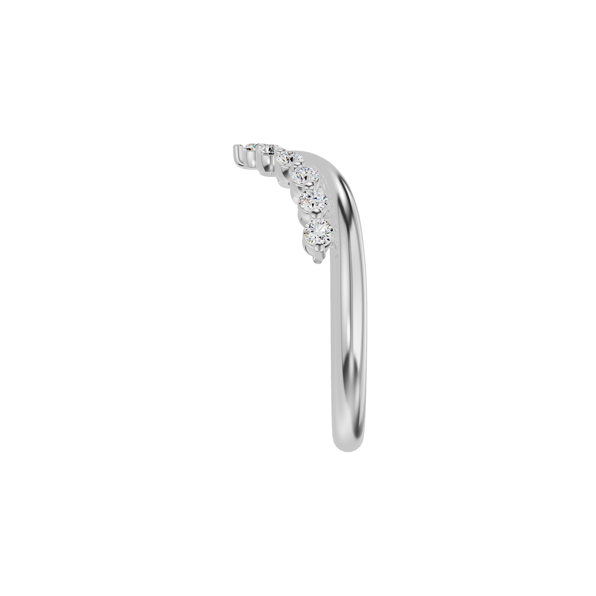 DLR002354 18 KT / White Gold / 18