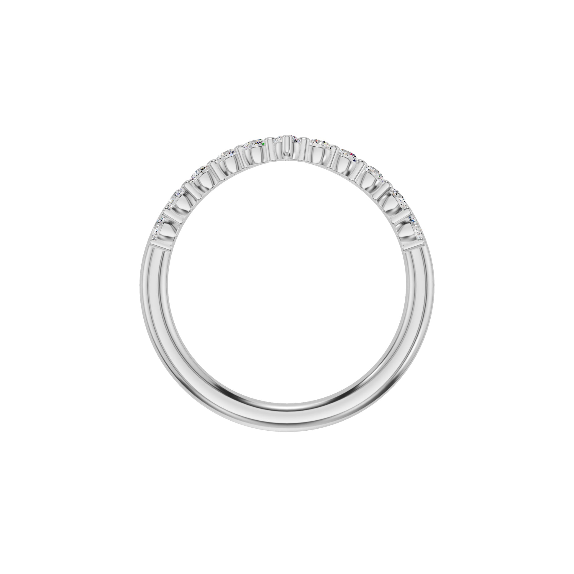 DLR002354 18 KT / White Gold / 18