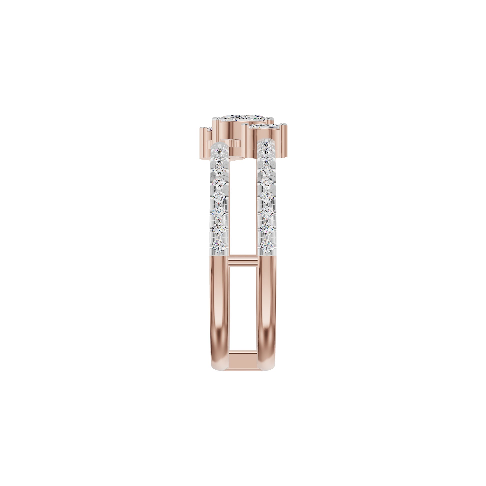 DLR002355 18 KT / Rose Gold / 18