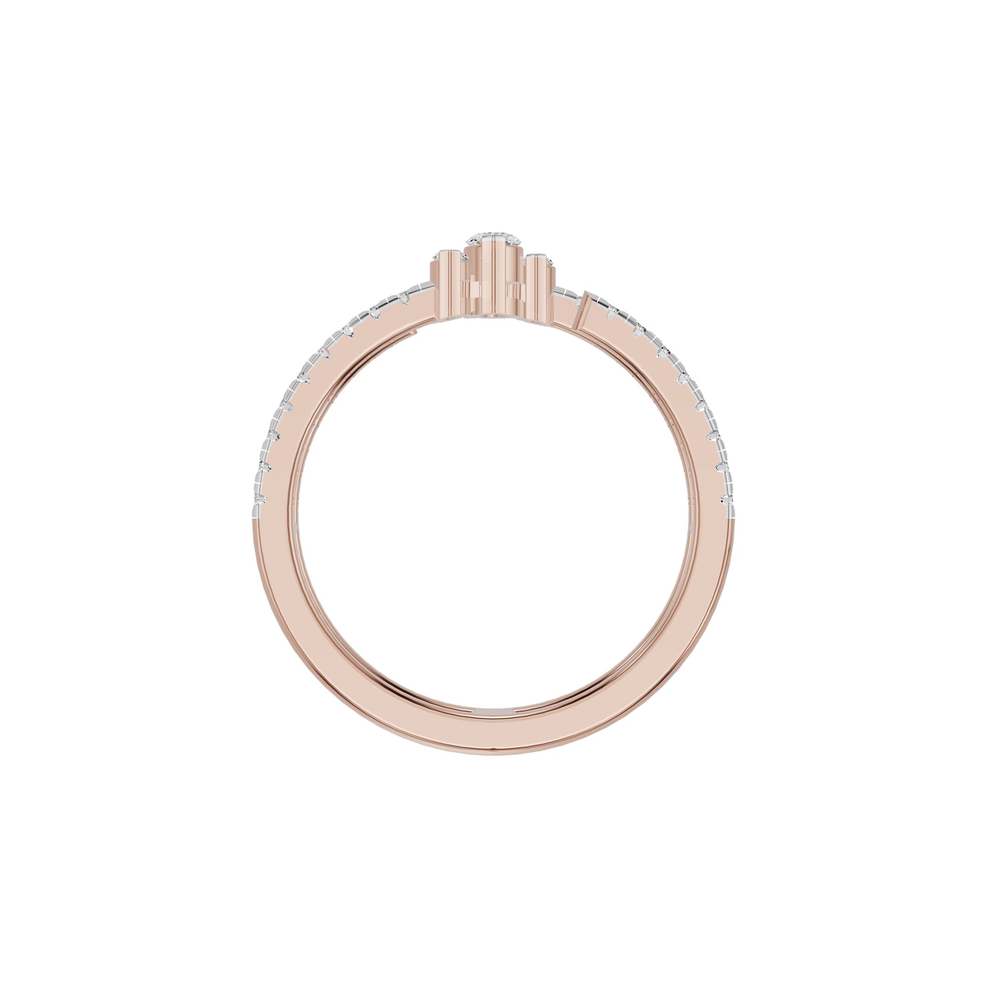 DLR002355 18 KT / Rose Gold / 18