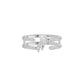 DLR002355 18 KT / White Gold / 18