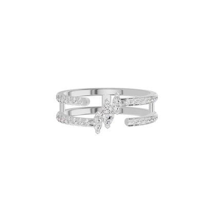 DLR002355 18 KT / White Gold / 18