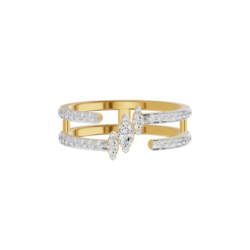 Marquise Mosaic Diamond Ring