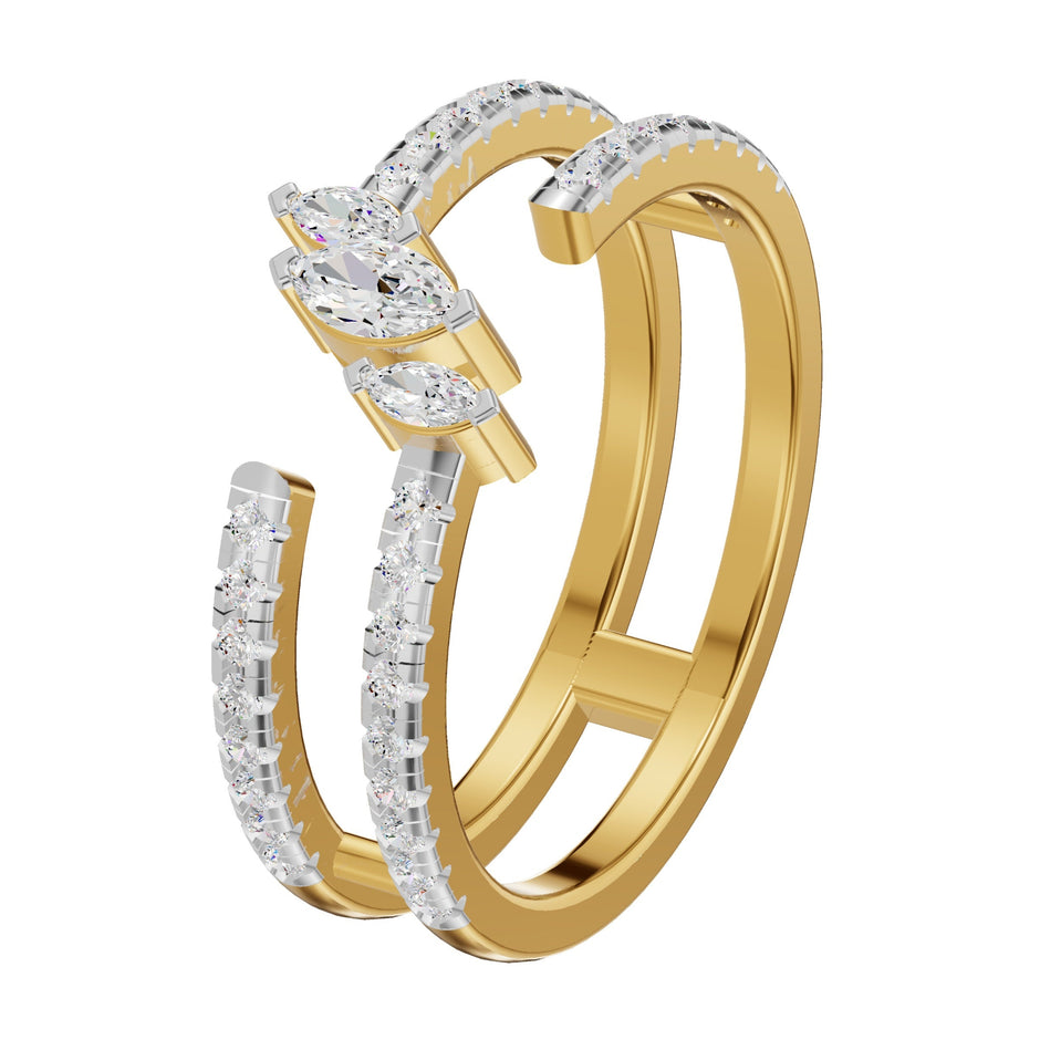 DLR002355 18 KT / Yellow Gold / 18