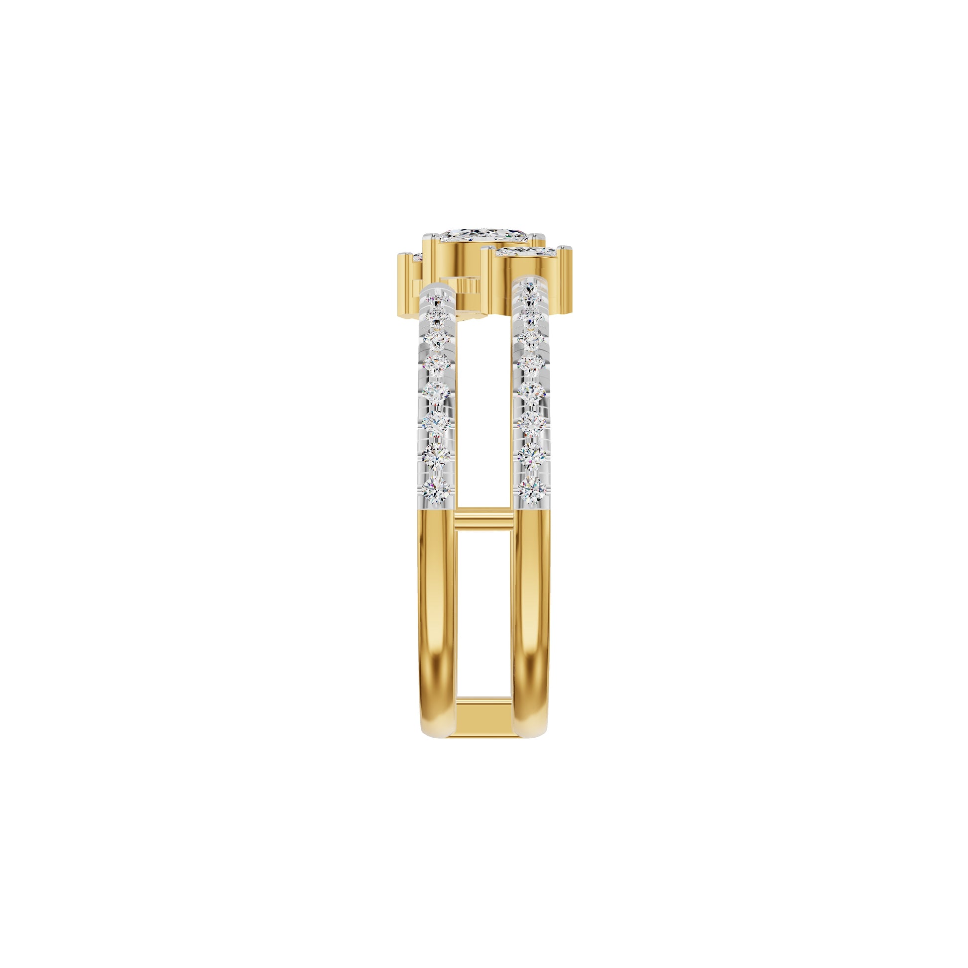 DLR002355 18 KT / Yellow Gold / 18