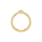 DLR002355 18 KT / Yellow Gold / 18