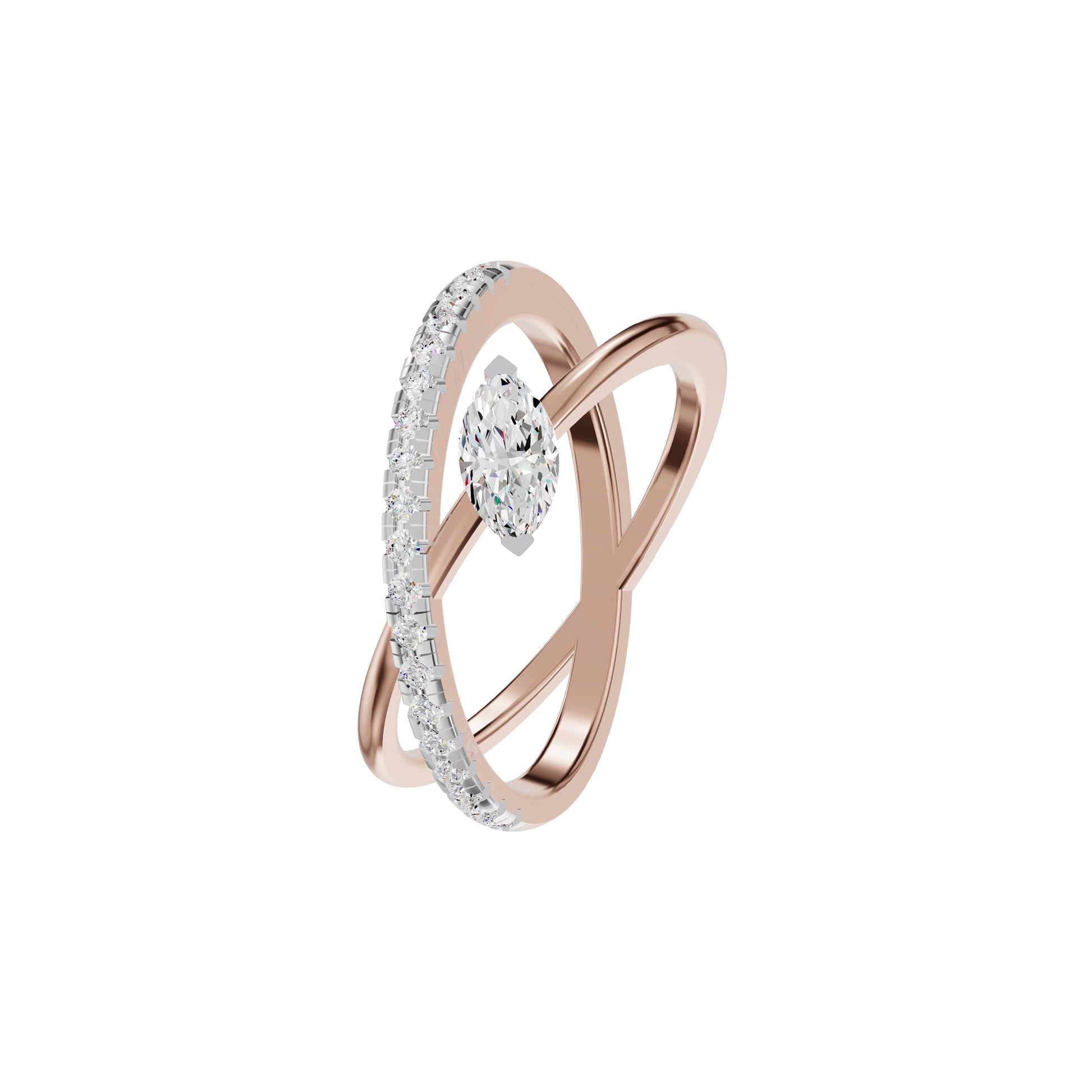 DLR002356 18 KT / Rose Gold / 18