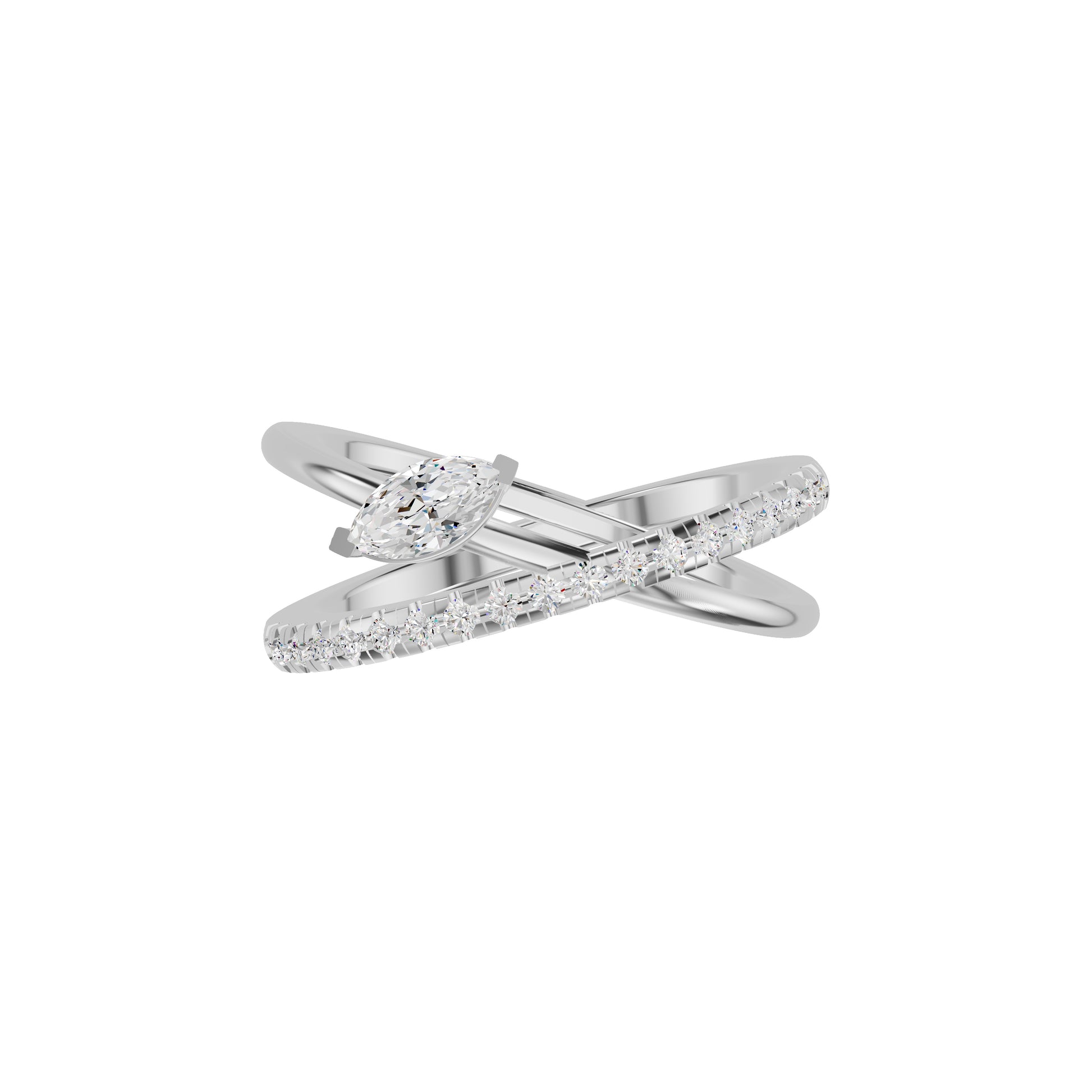 DLR002356 18 KT / White Gold / 18