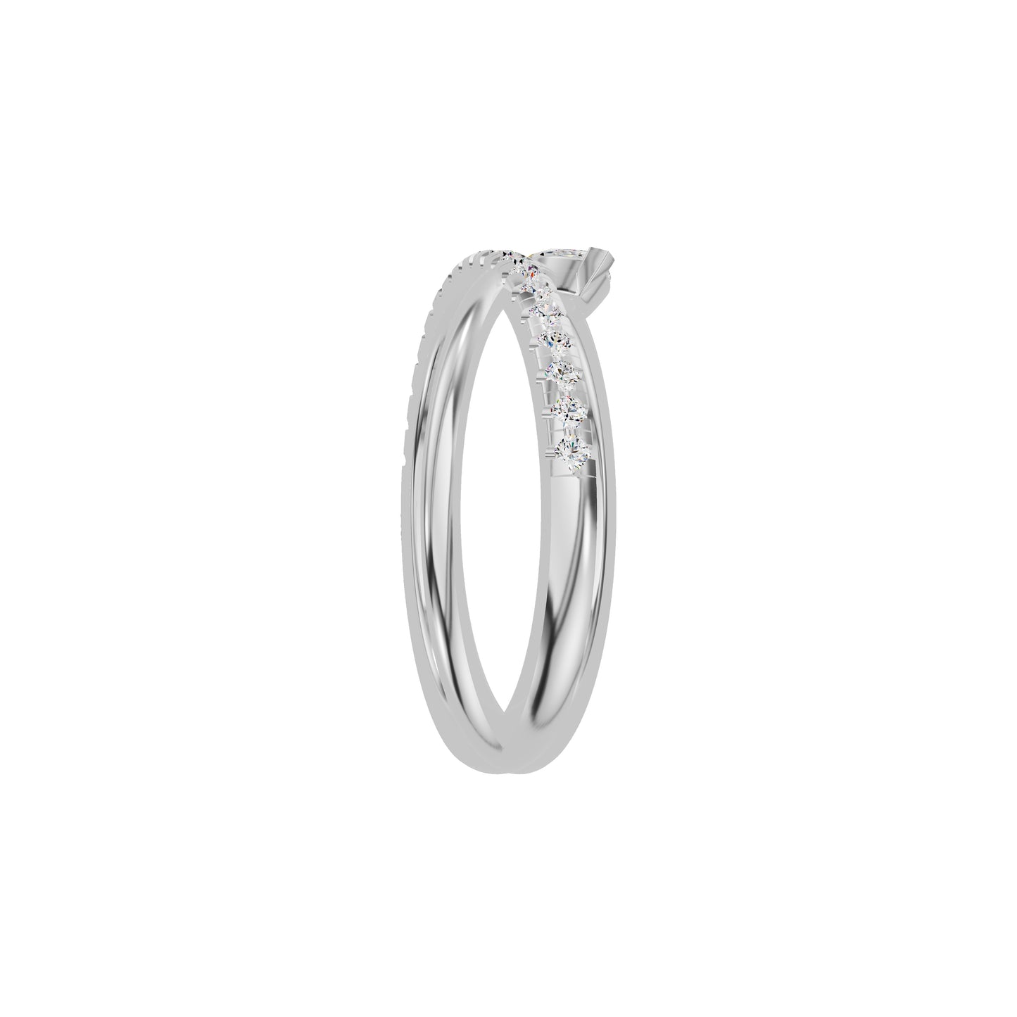 DLR002356 18 KT / White Gold / 18