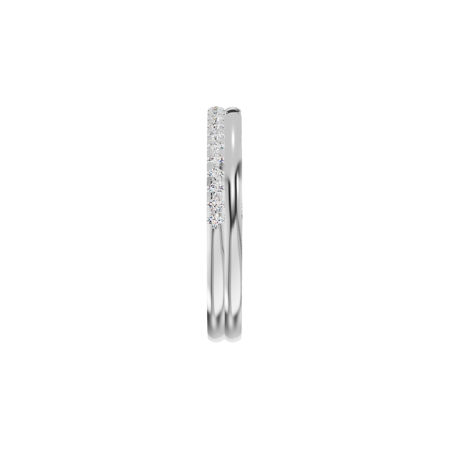 DLR002357 18 KT / White Gold / 18