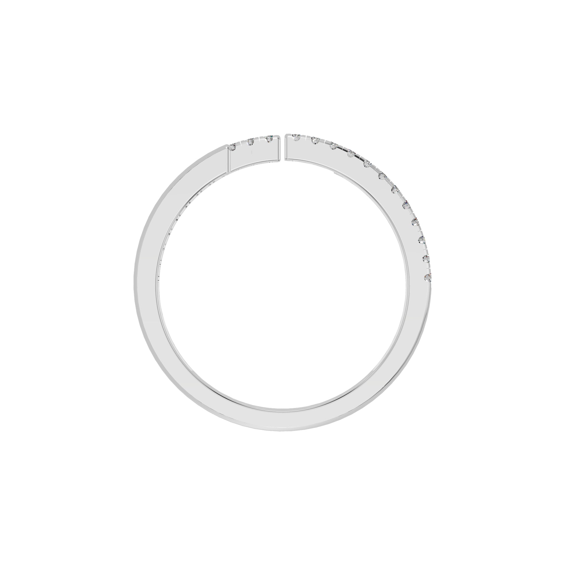DLR002357 18 KT / White Gold / 18