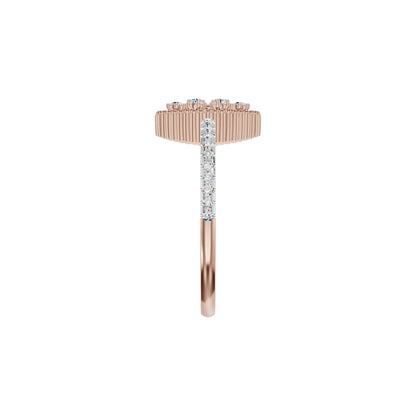 DLR002358 18 KT / Rose Gold / 18