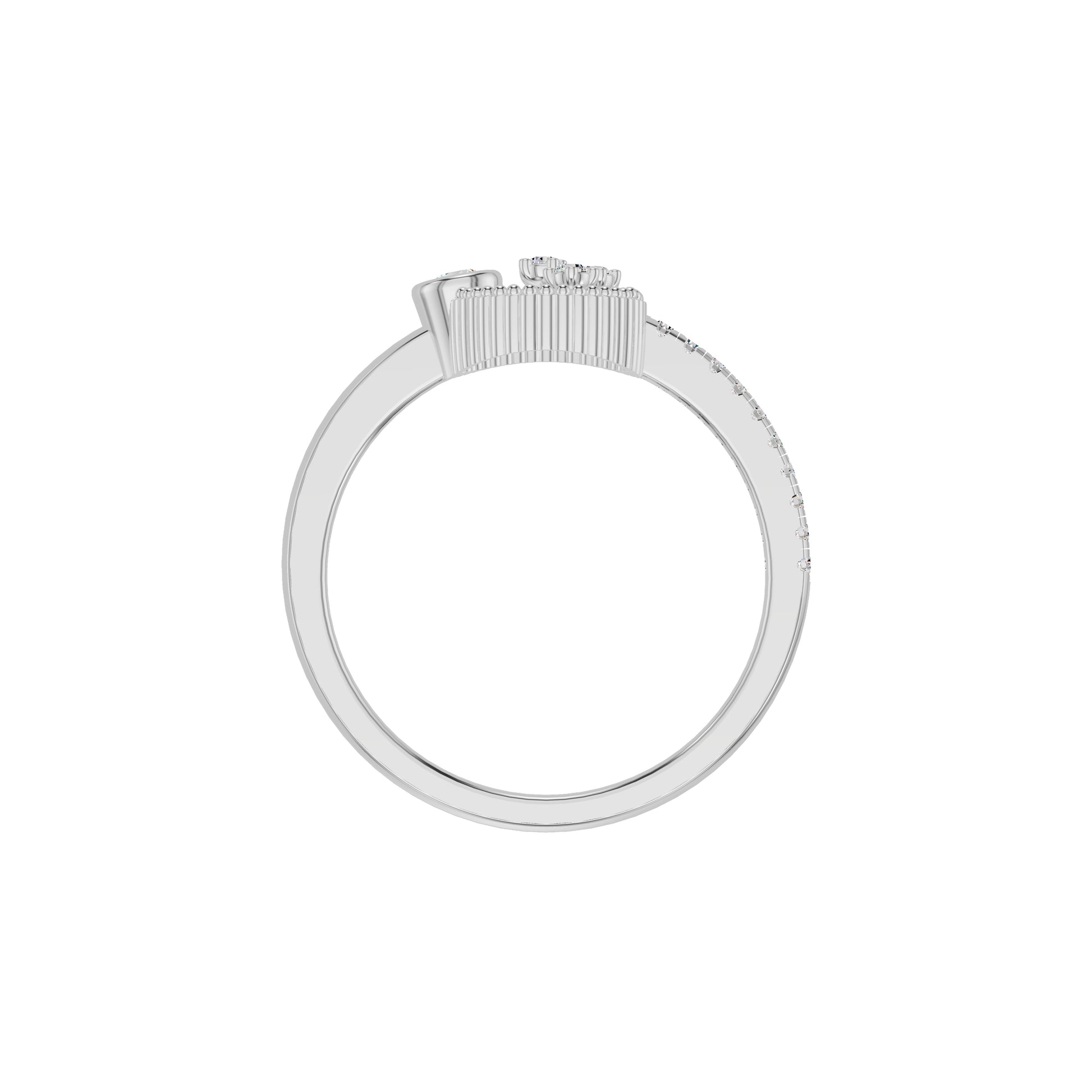 DLR002358 18 KT / White Gold / 18