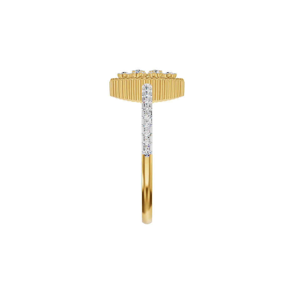 DLR002358 18 KT / Yellow Gold / 18