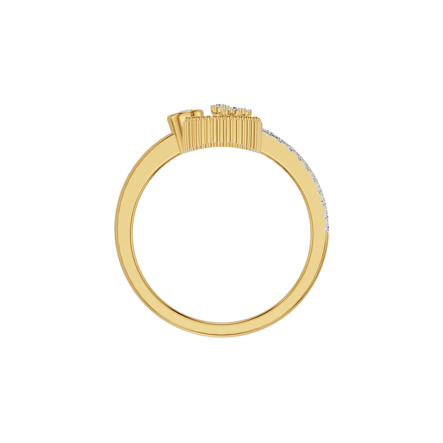DLR002358 18 KT / Yellow Gold / 18