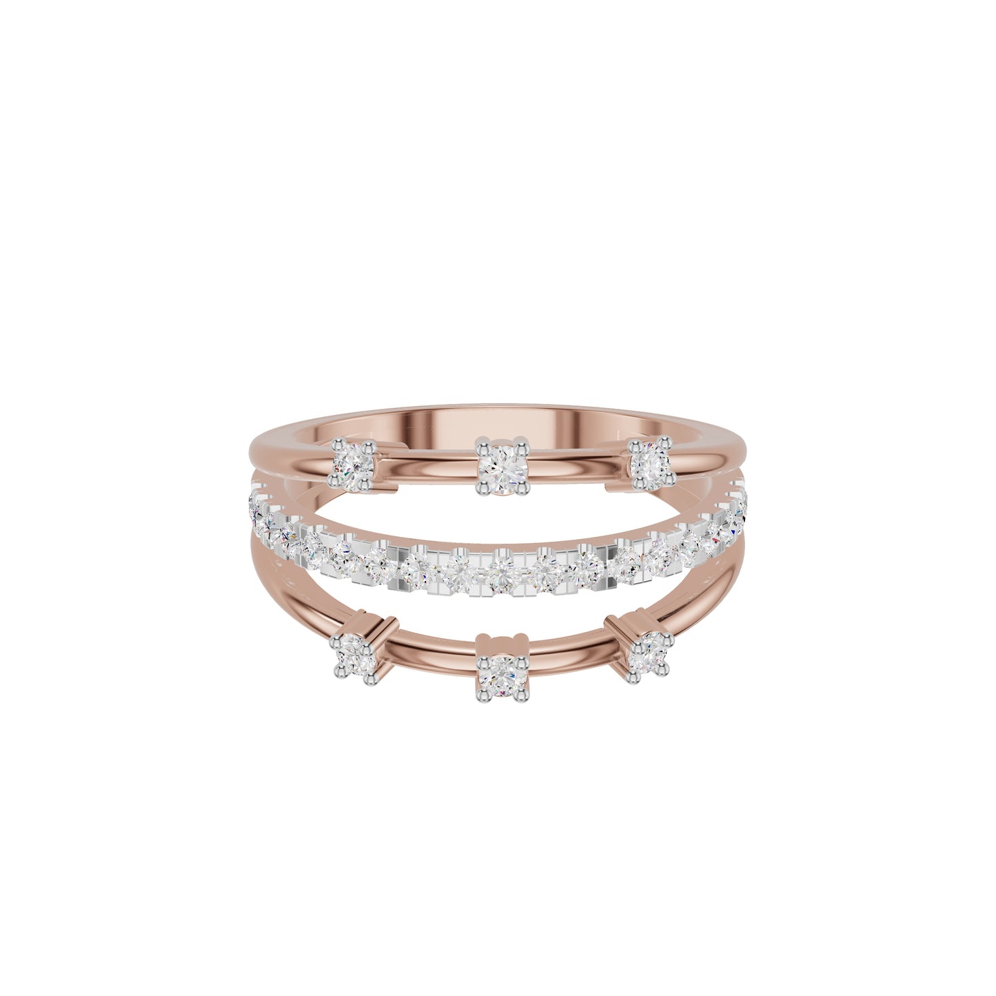 DLR002359 18 KT / Rose Gold / 18