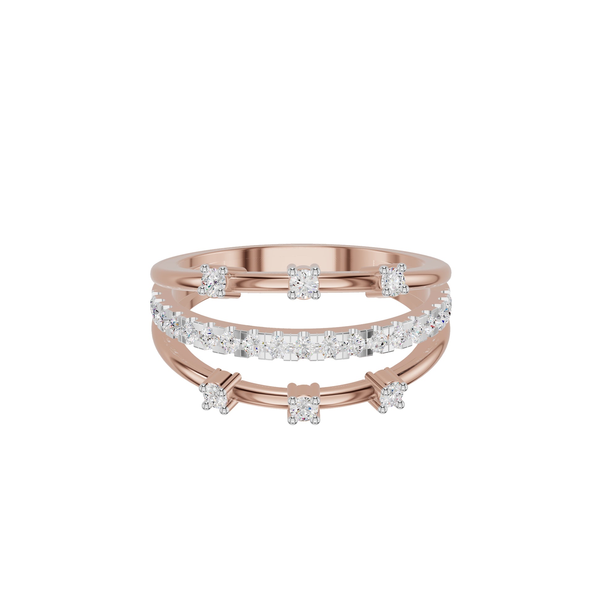 DLR002359 18 KT / Rose Gold / 18