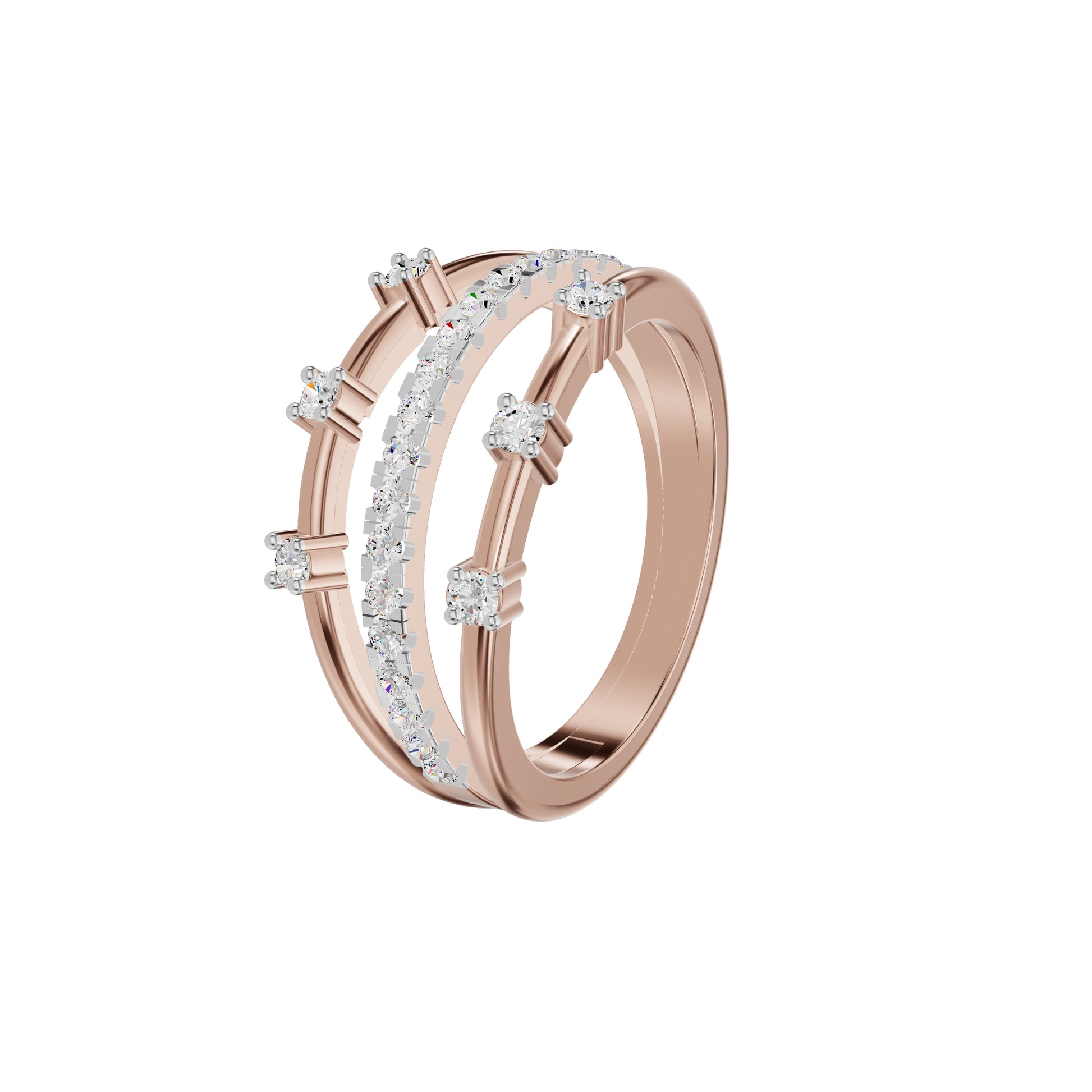 DLR002359 18 KT / Rose Gold / 18