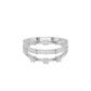 DLR002359 18 KT / White Gold / 18