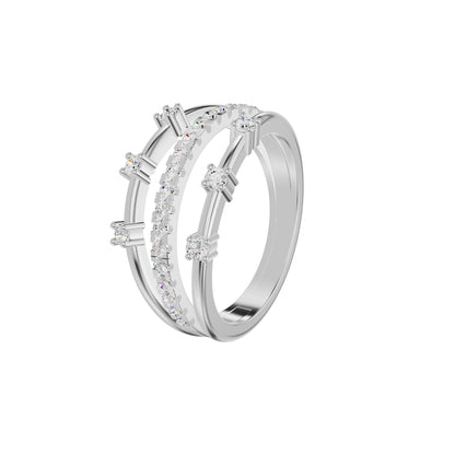 DLR002359 18 KT / White Gold / 18