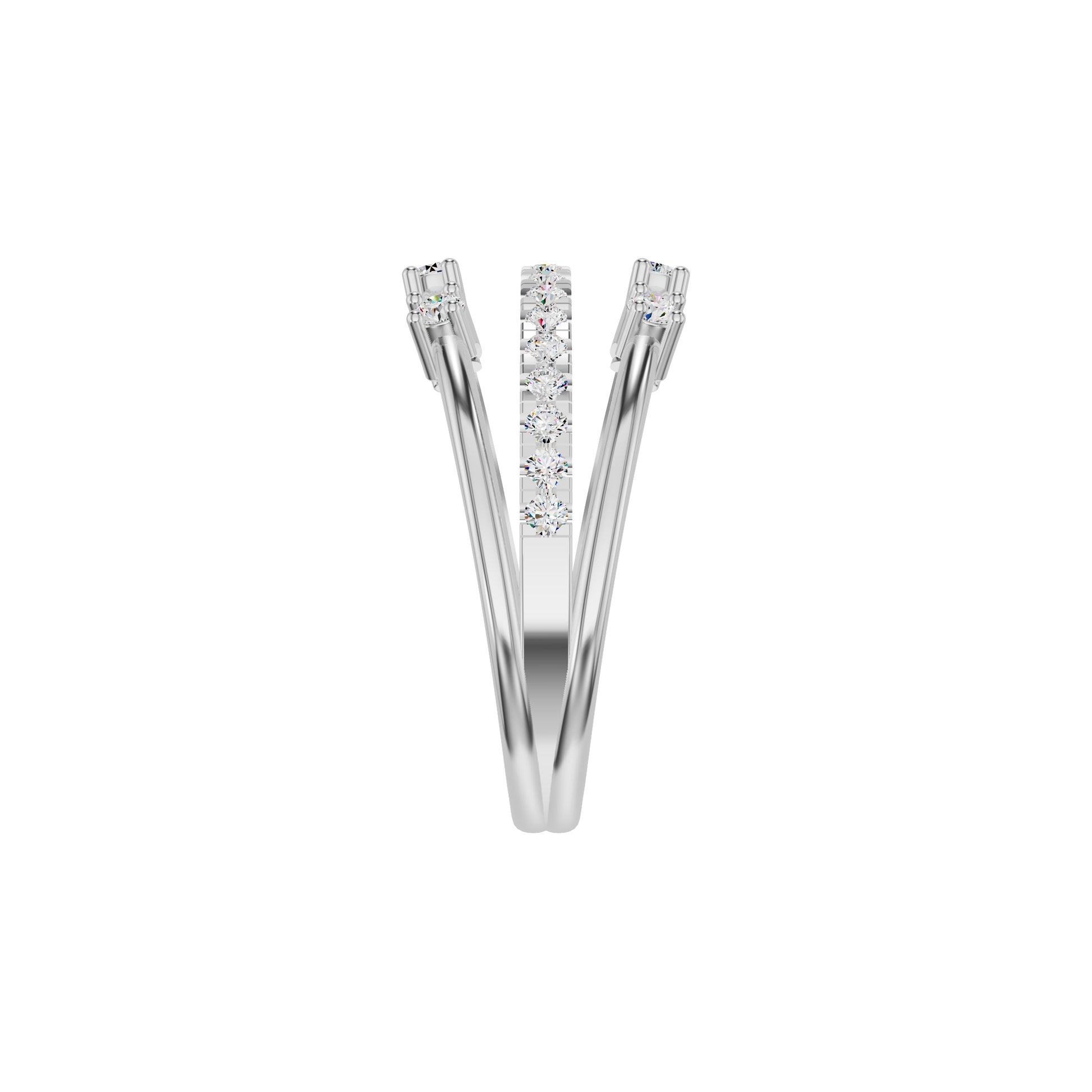 DLR002359 18 KT / White Gold / 18