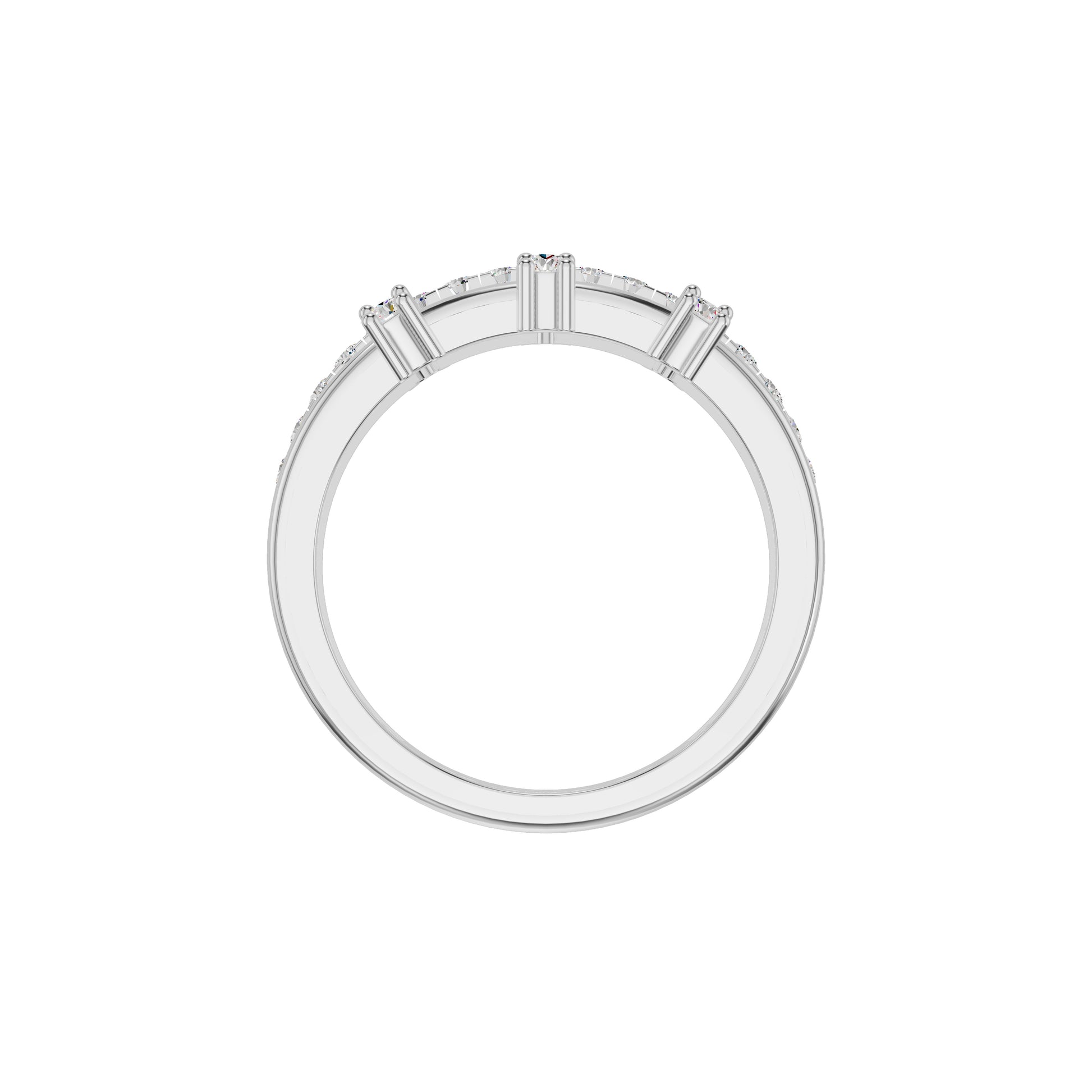 DLR002359 18 KT / White Gold / 18