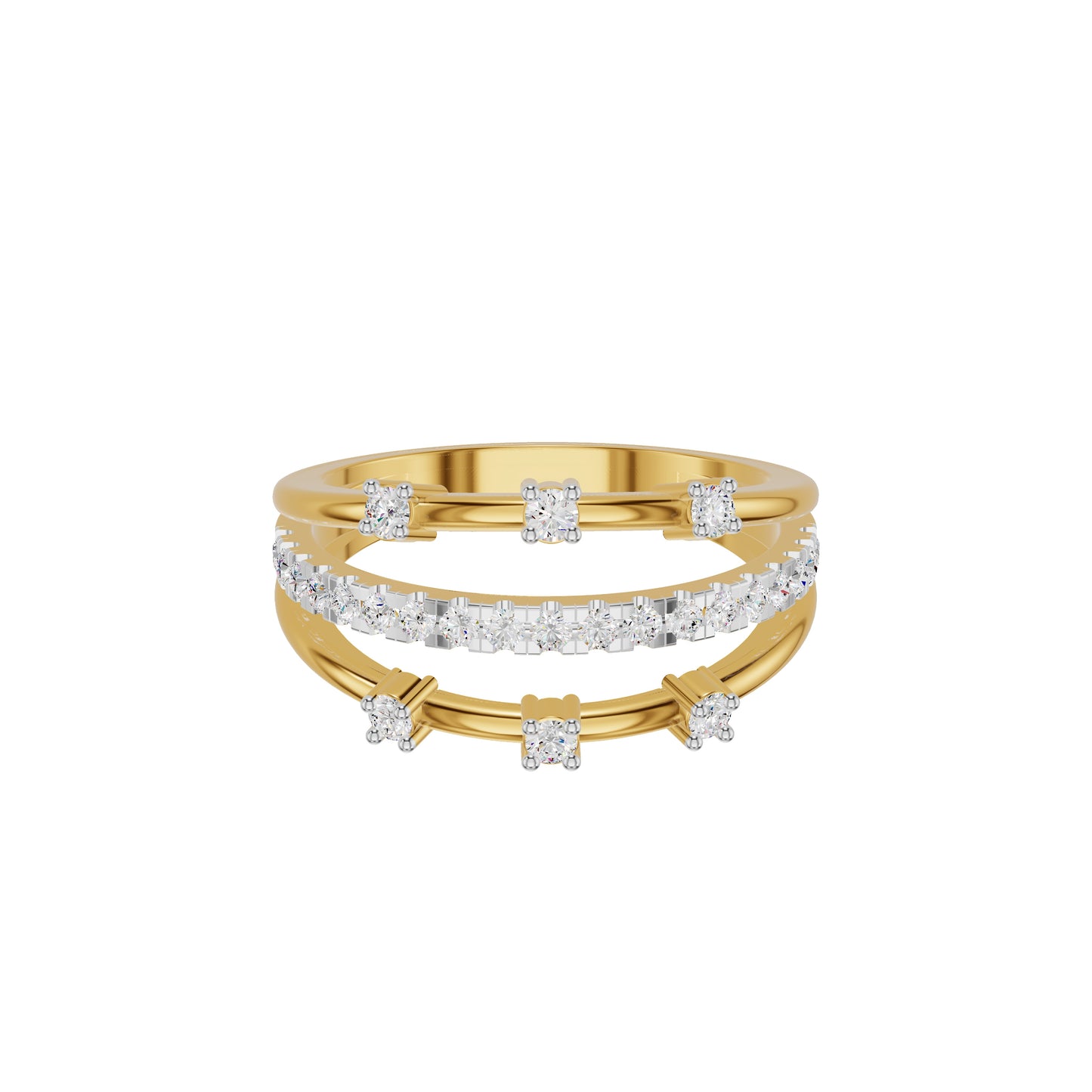 DLR002359 18 KT / Yellow Gold / 18