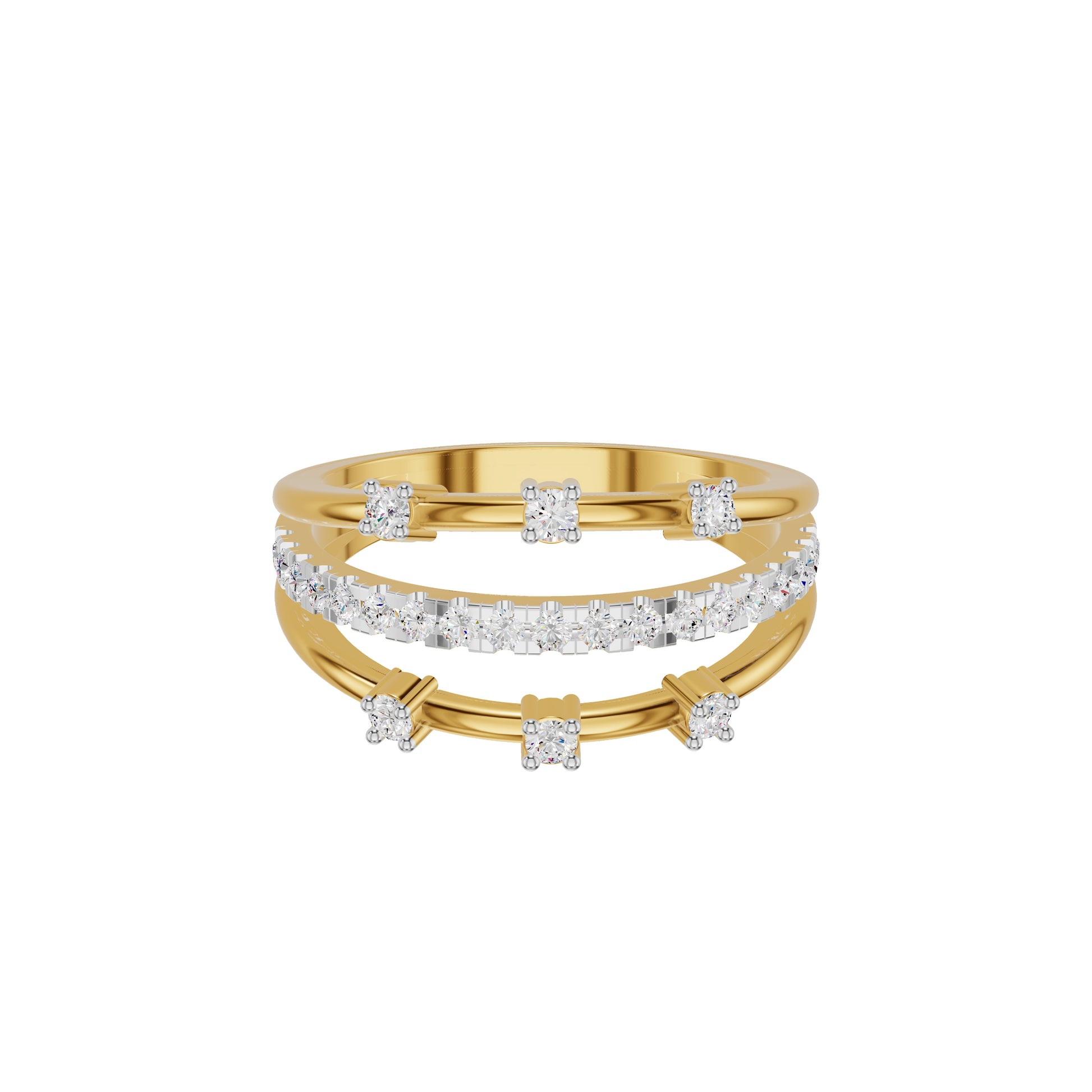 DLR002359 18 KT / Yellow Gold / 18