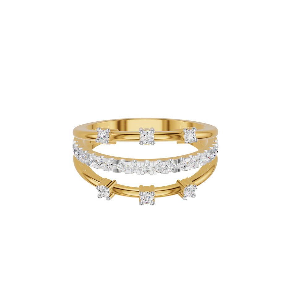 DLR002359 18 KT / Yellow Gold / 18