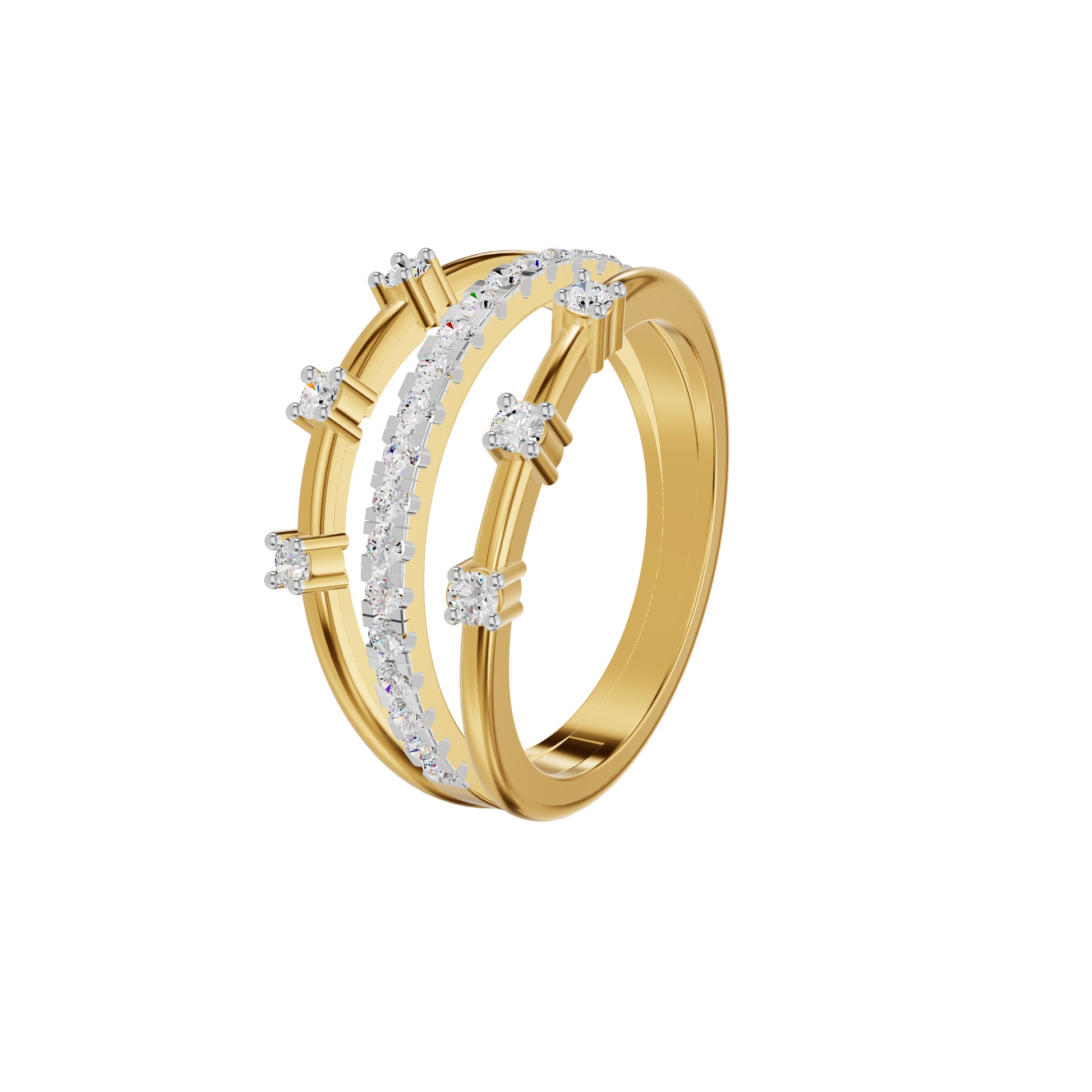 DLR002359 18 KT / Yellow Gold / 18