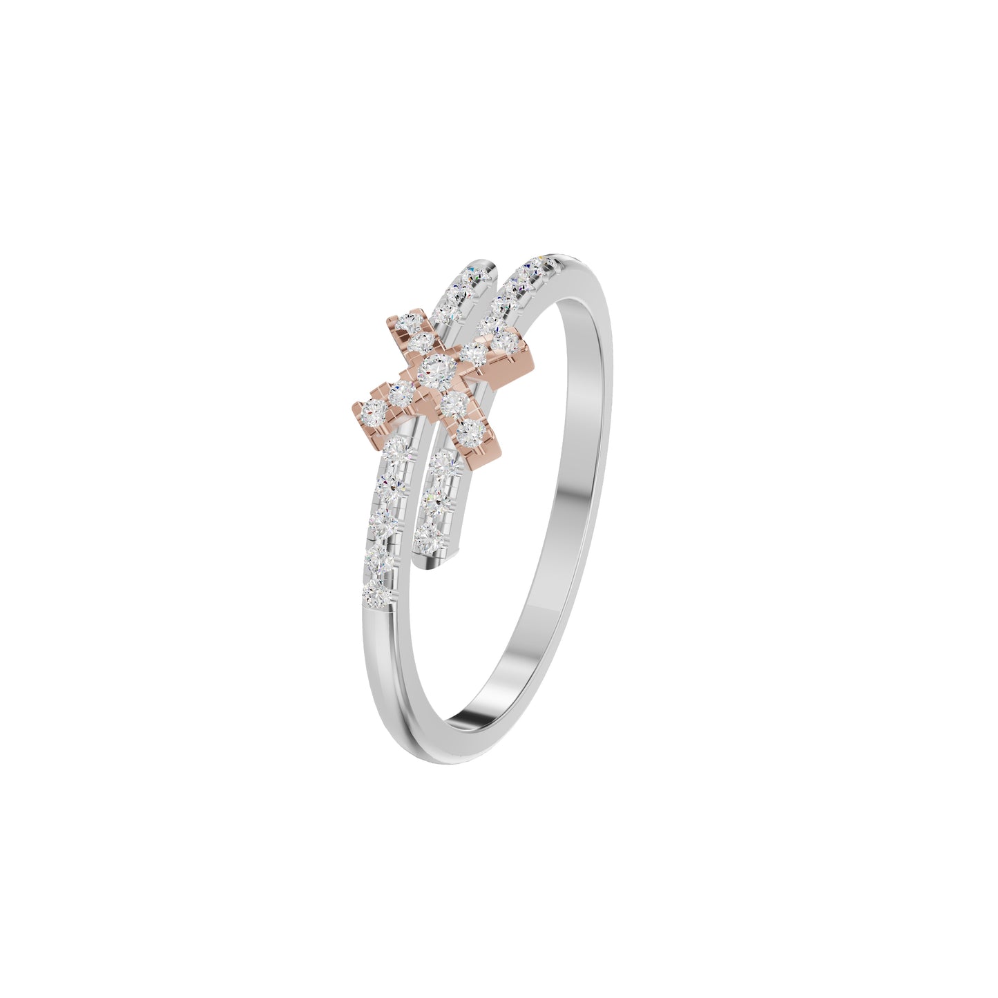 DLR002360 18 KT / White Gold / 18