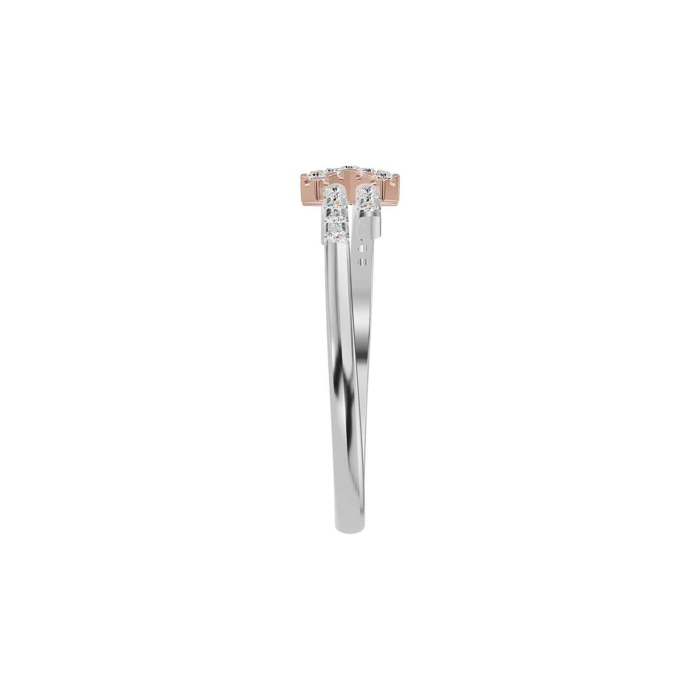 DLR002360 18 KT / White Gold / 18