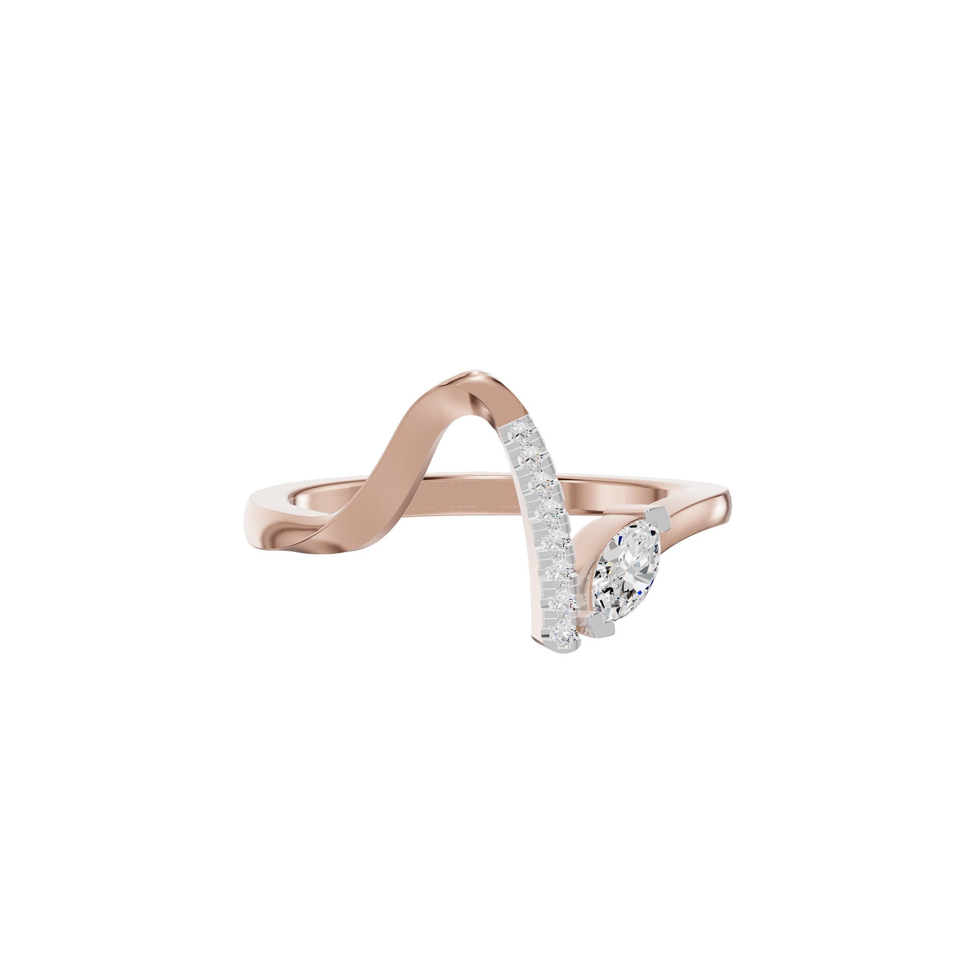 DLR002361 18 KT / Rose Gold / 18