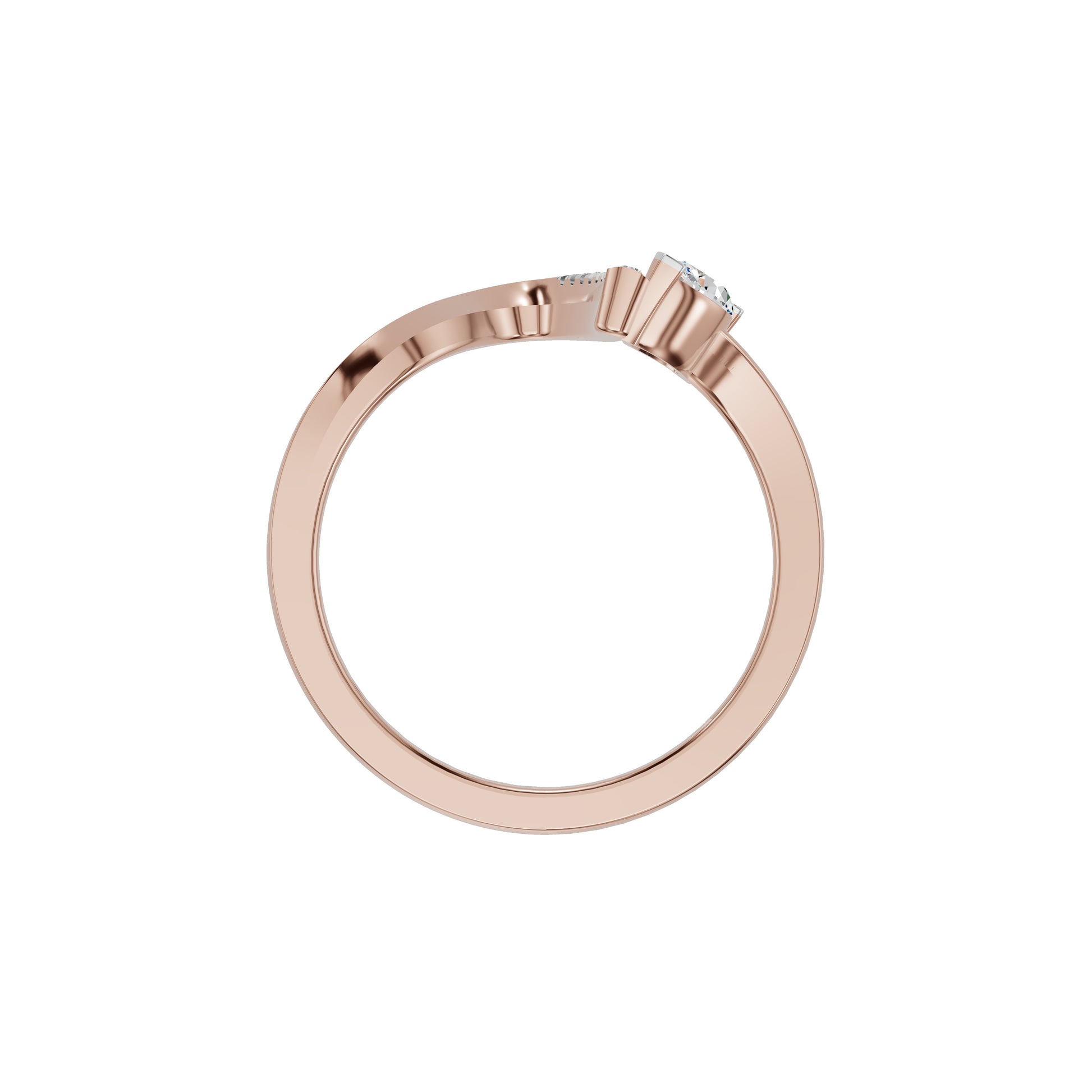 DLR002361 18 KT / Rose Gold / 18