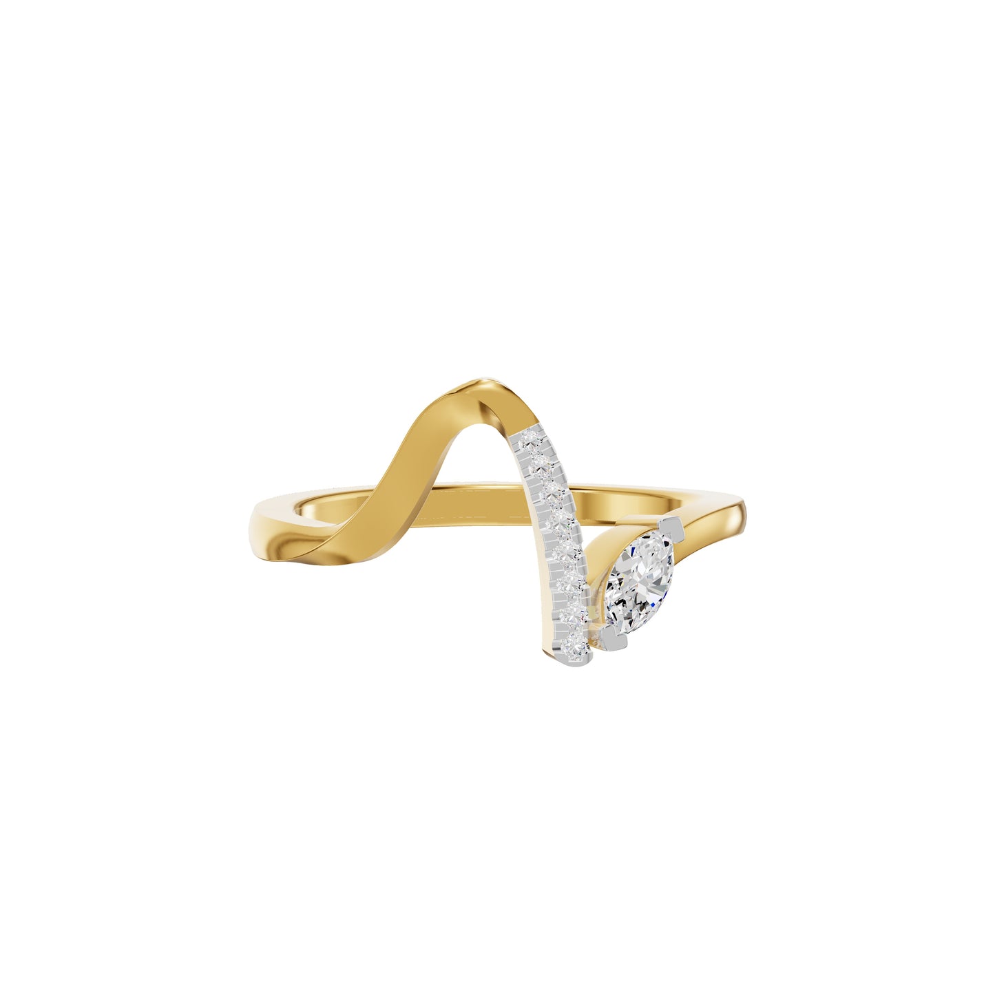 DLR002361 18 KT / Yellow Gold / 18
